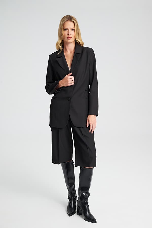 Women's Shorts Mind Matter Black