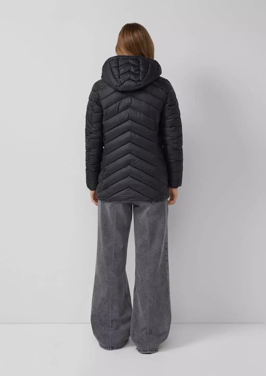 Γυναικείο Μπουφάν Μαύρο S.Oliver 2166944-9999