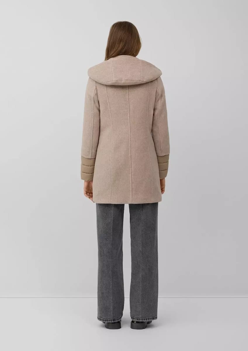 Γυναικείο Παλτό Μπεζ S.Oliver 2166605-81W8