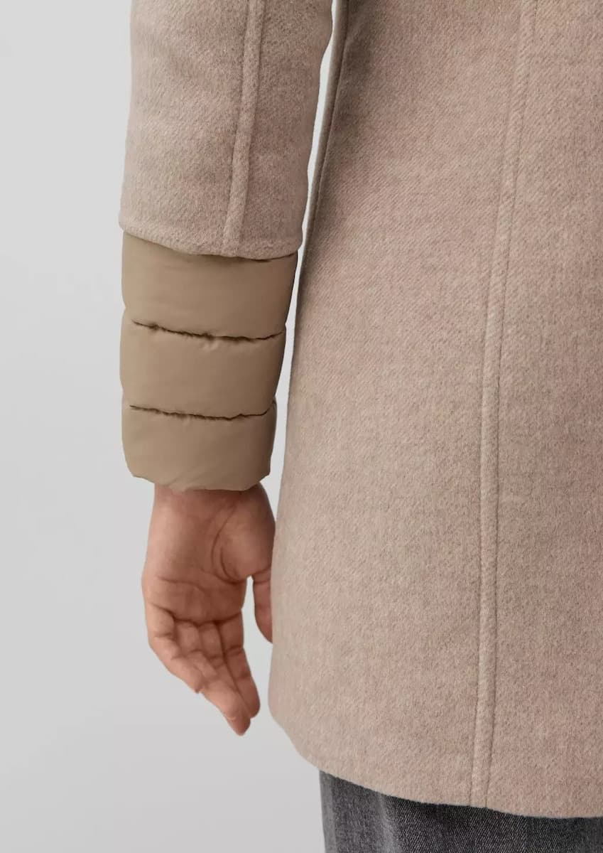 Γυναικείο Παλτό Μπεζ S.Oliver 2166605-81W8