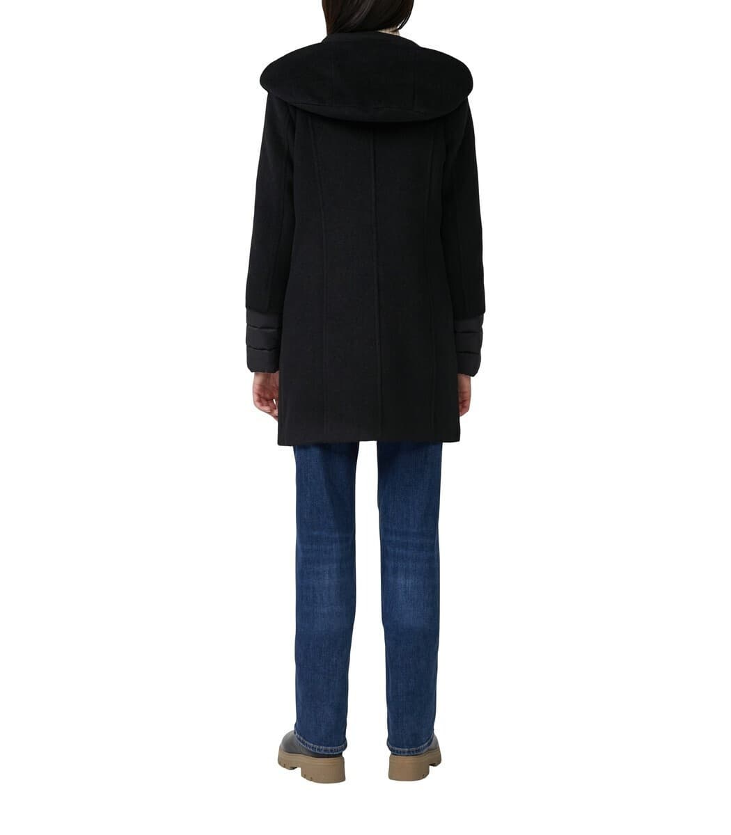 Γυναικείο Παλτό Μαύρο S.Oliver 2166605-9999