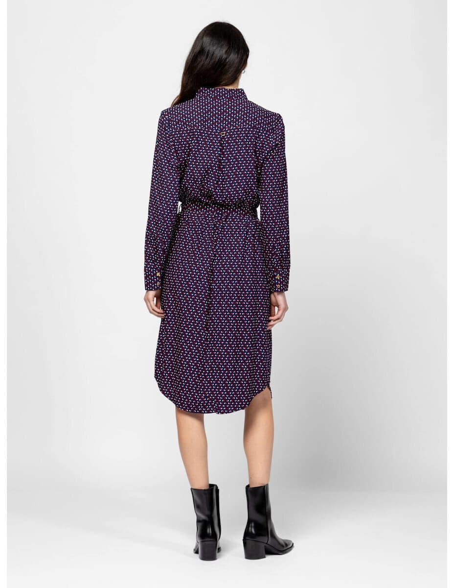 Γυναικείο Valentinaw25 Φόρεμα Navy Μπλε Heavy Tools T50037-TRICOLOR