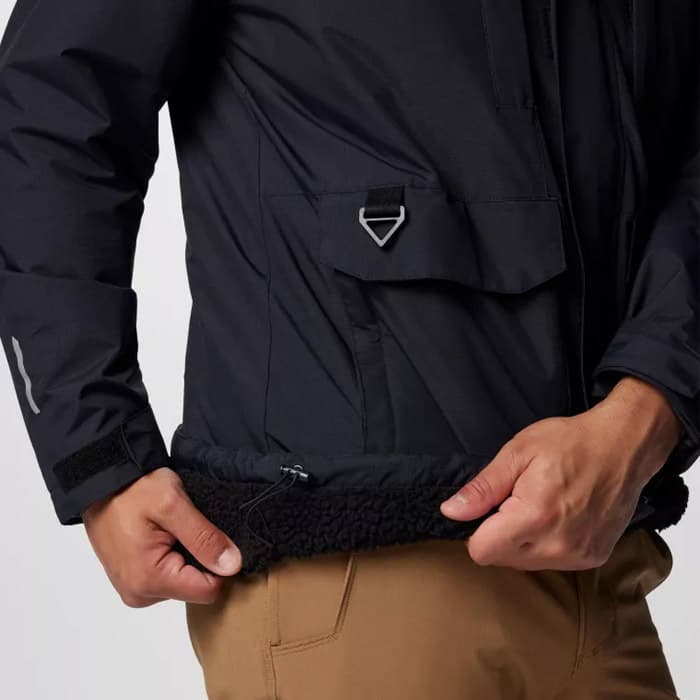 Ανδρικό Landroamer Sherpa Lined Μπουφάν Μαύρο Columbia 2089181-010