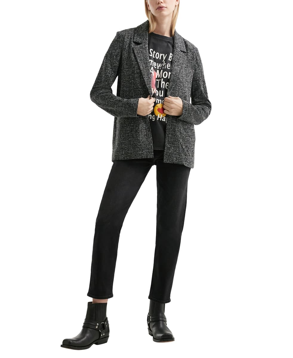 Γυναικείο Σακάκι Μαύρο S.Oliver 2172049-99K0