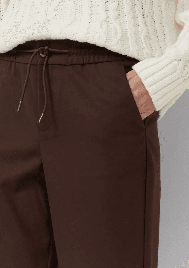 Γυναικείο Παντελόνι Καφέ S.Oliver 2170267-8945