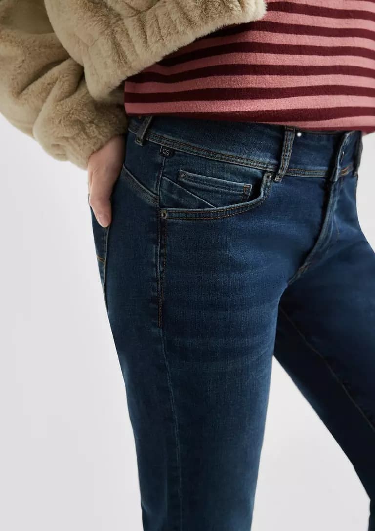 Γυναικείο Catie Slim Τζιν Navy Μπλε S.Oliver 2171149-58Z2