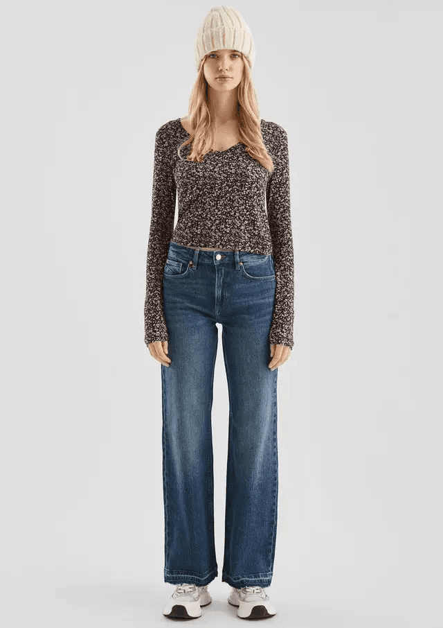 Γυναικείο Τζιν Navy Μπλε S.Oliver 2172357-57Z7