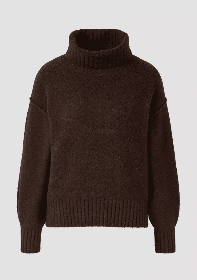 Γυναικείο Ζιβάγκο Πουλόβερ Καφέ S.Oliver 2172667-8945