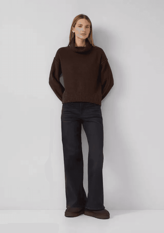 Γυναικείο Ζιβάγκο Πουλόβερ Καφέ S.Oliver 2172667-8945