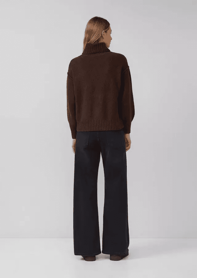 Γυναικείο Ζιβάγκο Πουλόβερ Καφέ S.Oliver 2172667-8945