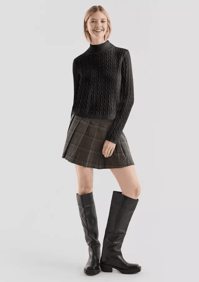 Γυναικείο Πουλόβερ Μαύρο S.Oliver 2173025-9999