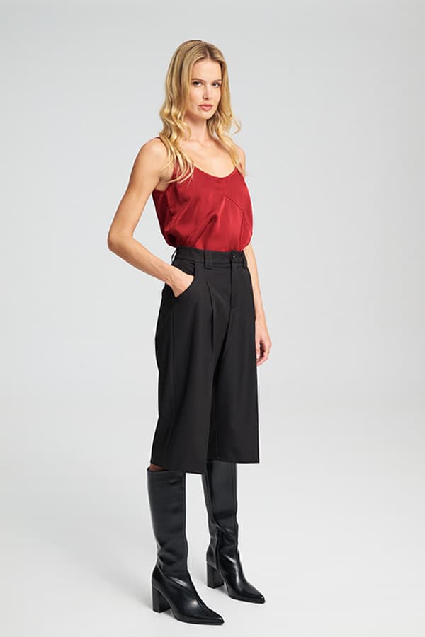 Women's Shorts Mind Matter Black