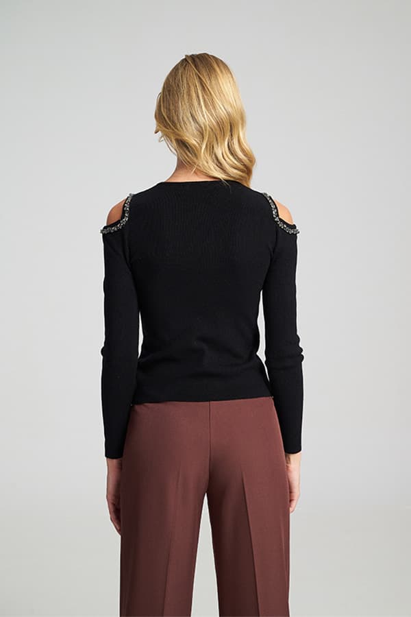 Γυναικείο Victoria Πουλόβερ Black Mind Matter MML25-02-09-009