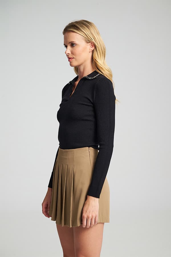 Women's Shorts Mind Matter Brown