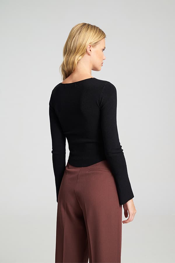 Γυναικεία Paula Ζακέτα Black Mind Matter MML25-02-09-011