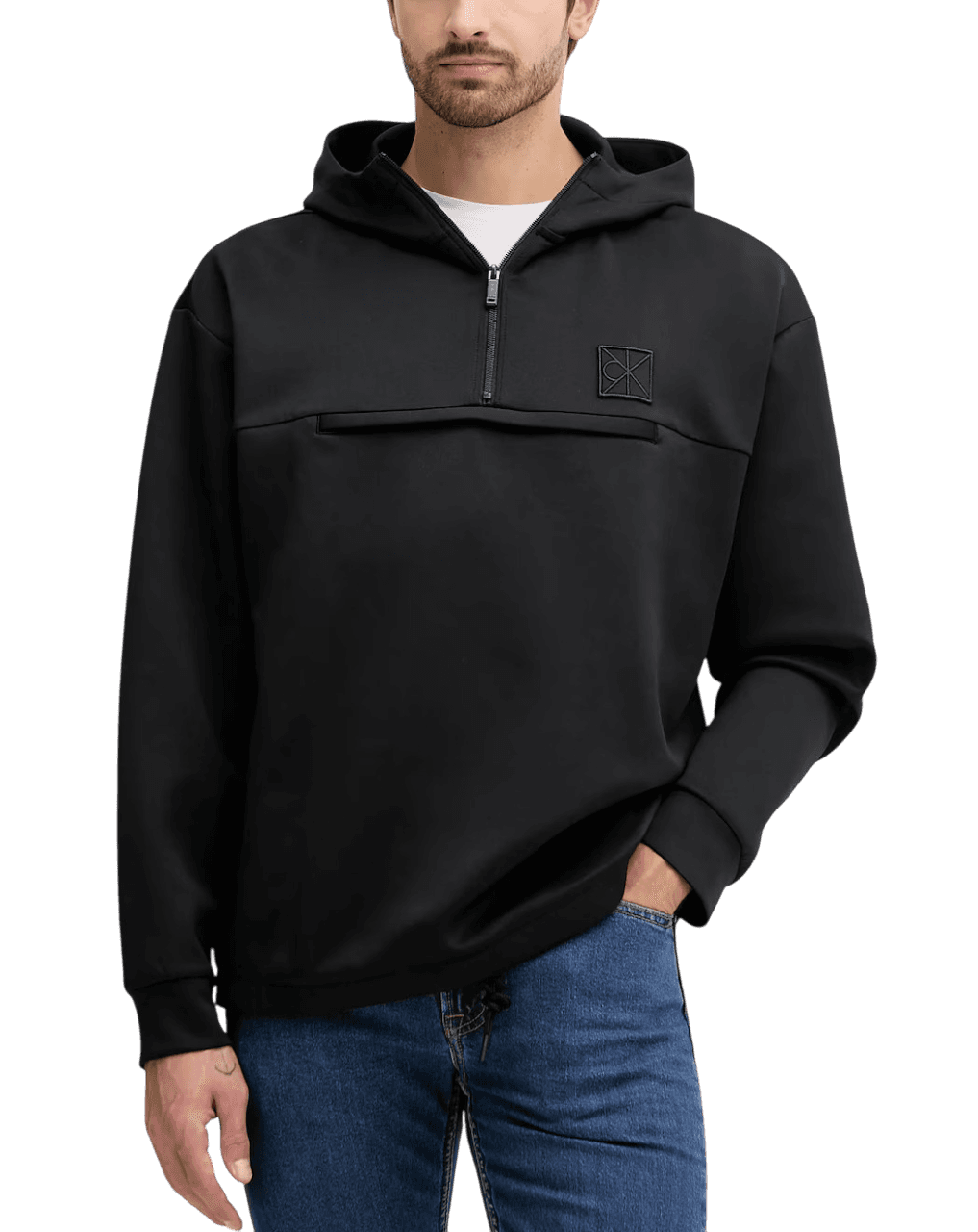 Ανδρικό Φούτερ Μαύρο Calvin Klein LV04RD212G-UB1