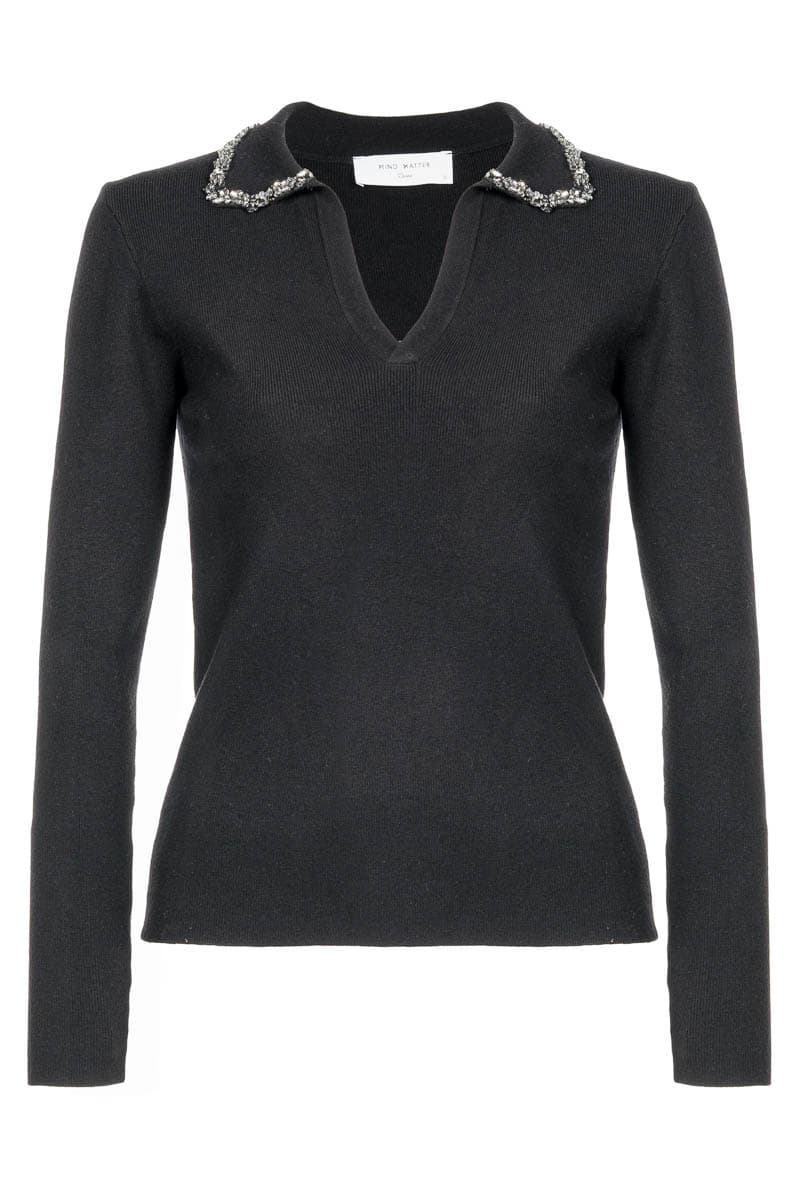 Γυναικείο Anabela Πουλόβερ Black Mind Matter MML25-02-09-010