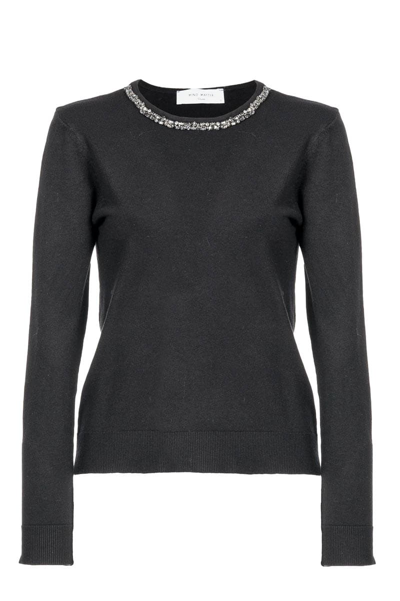 Γυναικείο Artemis Πουλόβερ Black Mind Matter MML25-02-09-008