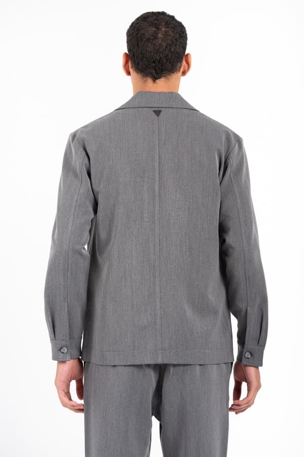 Ανδρικό Overshirt Γκρι Vittorio ANGELO-GREY