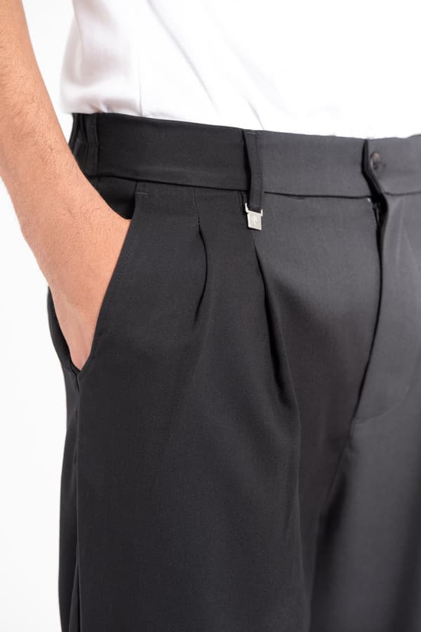 Ανδρικό Παντελόνι Μαύρο Vittorio ARZANP-BLACK