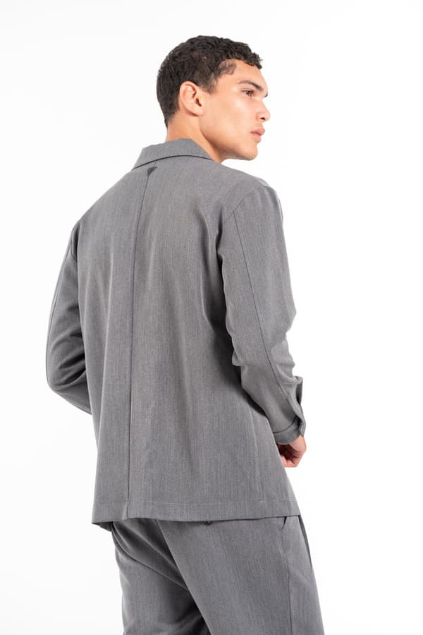 Ανδρικό Overshirt Γκρι Vittorio 2526ARZANO-GREY