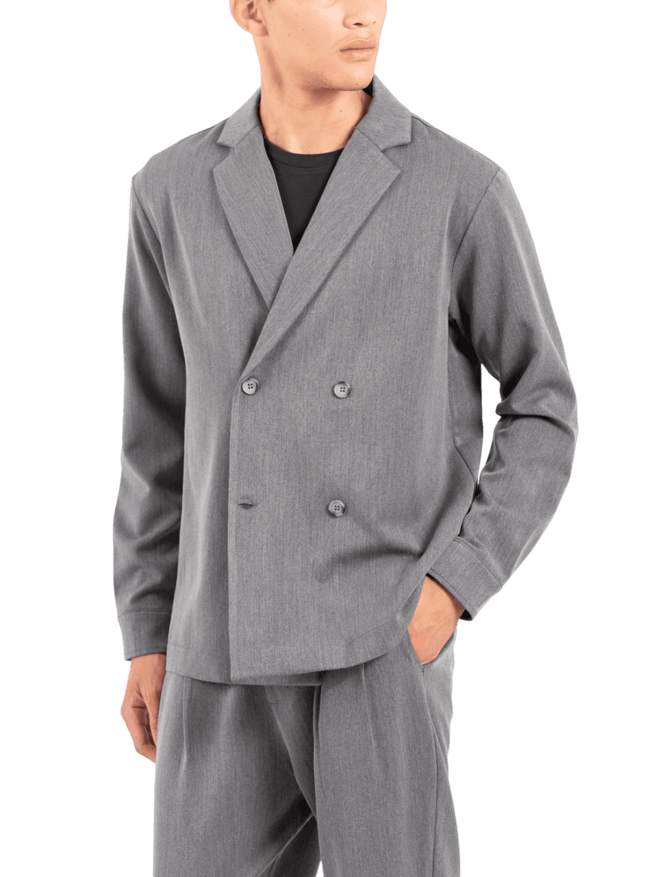 Ανδρικό Overshirt Γκρι Vittorio 2526ARZANO-GREY