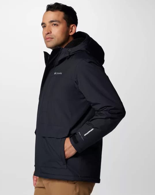 Ανδρικό Landroamer Sherpa Lined Μπουφάν Μαύρο Columbia 2089181-010