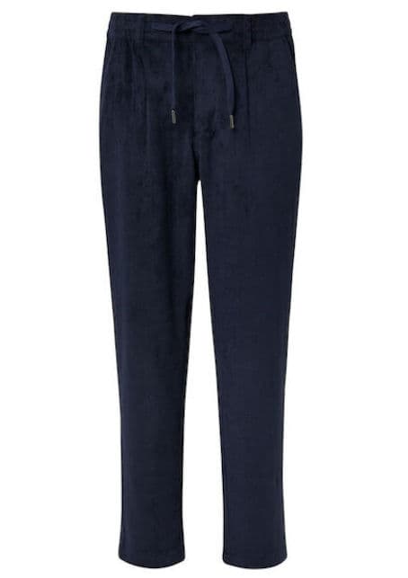 Γυναικείο Κοτλέ Παντελόνι Navy Μπλε S.Oliver 2170192-5959