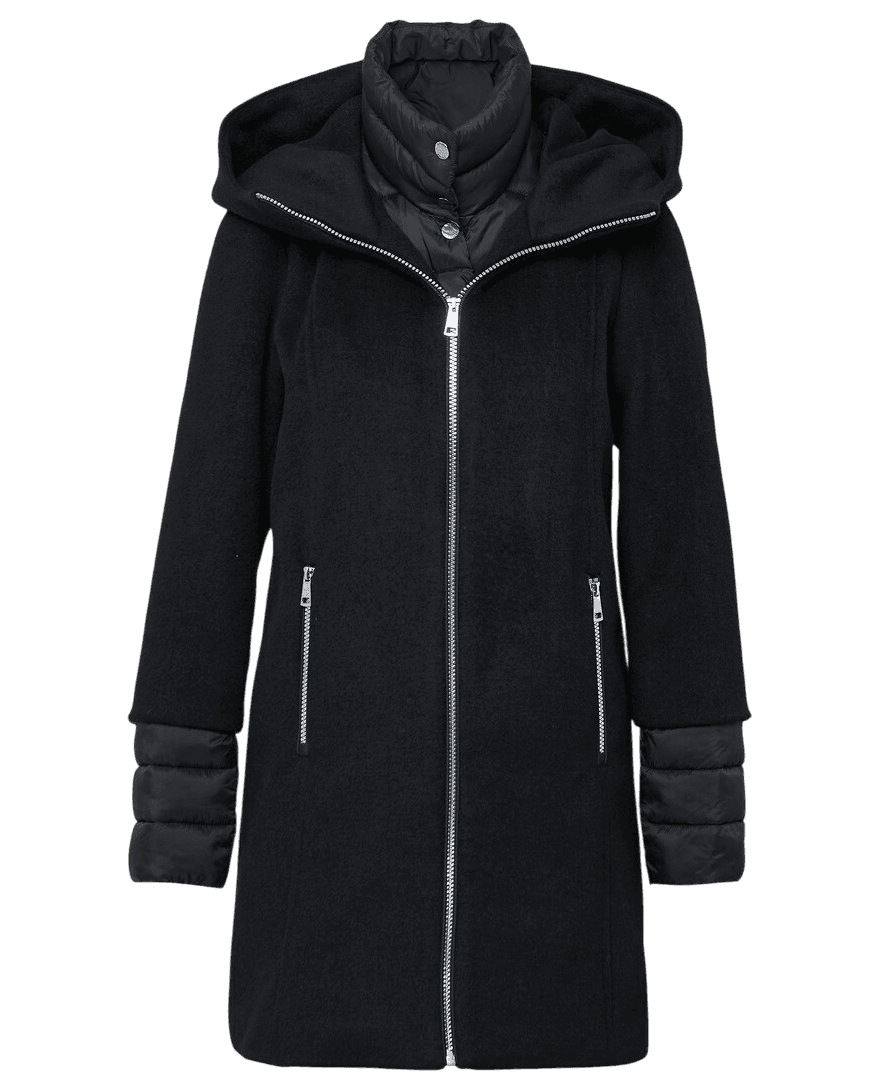 Γυναικείο Παλτό Μαύρο S.Oliver 2166605-9999