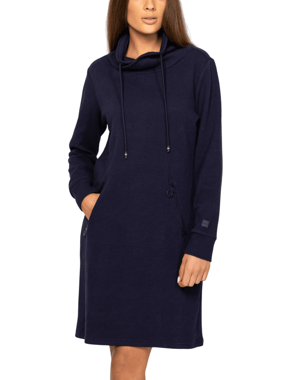 Γυναικείο Μακρυμάνικο Vanora Φόρεμα Navy Μπλε Heavy Tools T12023-NAVY