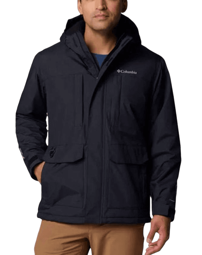 Ανδρικό Landroamer Sherpa Lined Μπουφάν Μαύρο Columbia 2089181-010