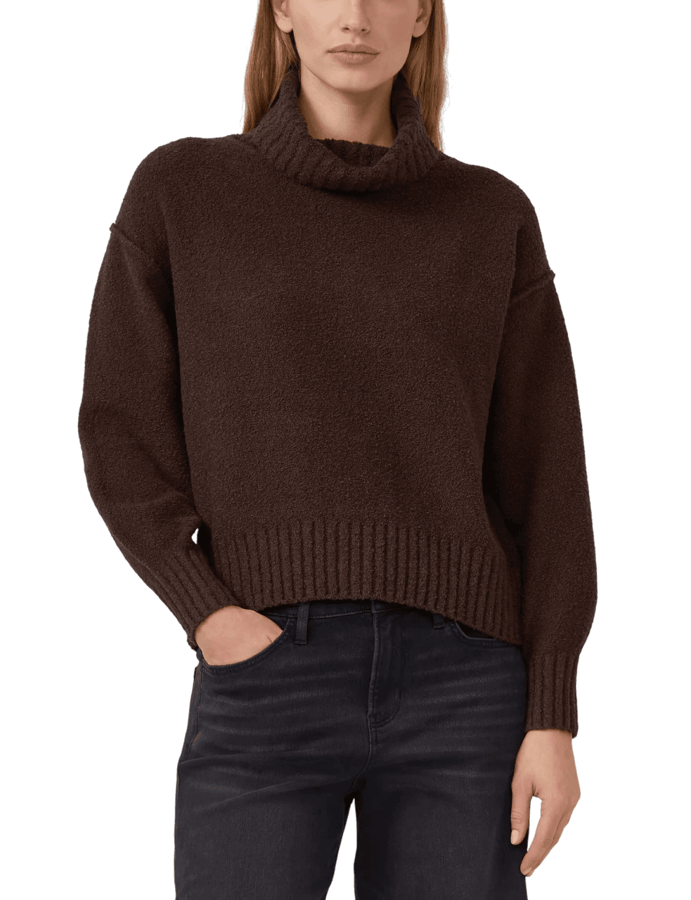 Γυναικείο Ζιβάγκο Πουλόβερ Καφέ S.Oliver 2172667-8945