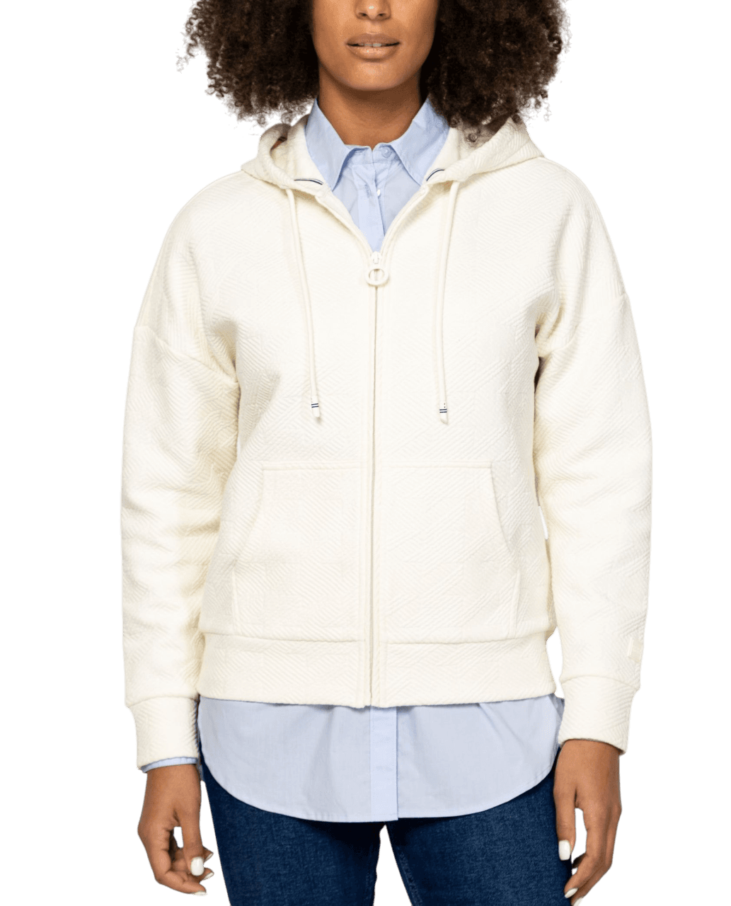 Women's Cardigans Heavy Tools White