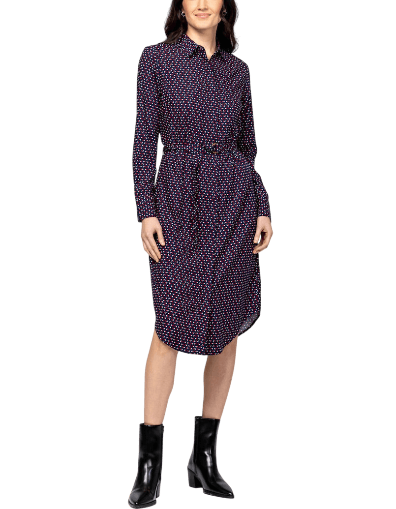 Γυναικείο Valentinaw25 Φόρεμα Navy Μπλε Heavy Tools T50037-TRICOLOR