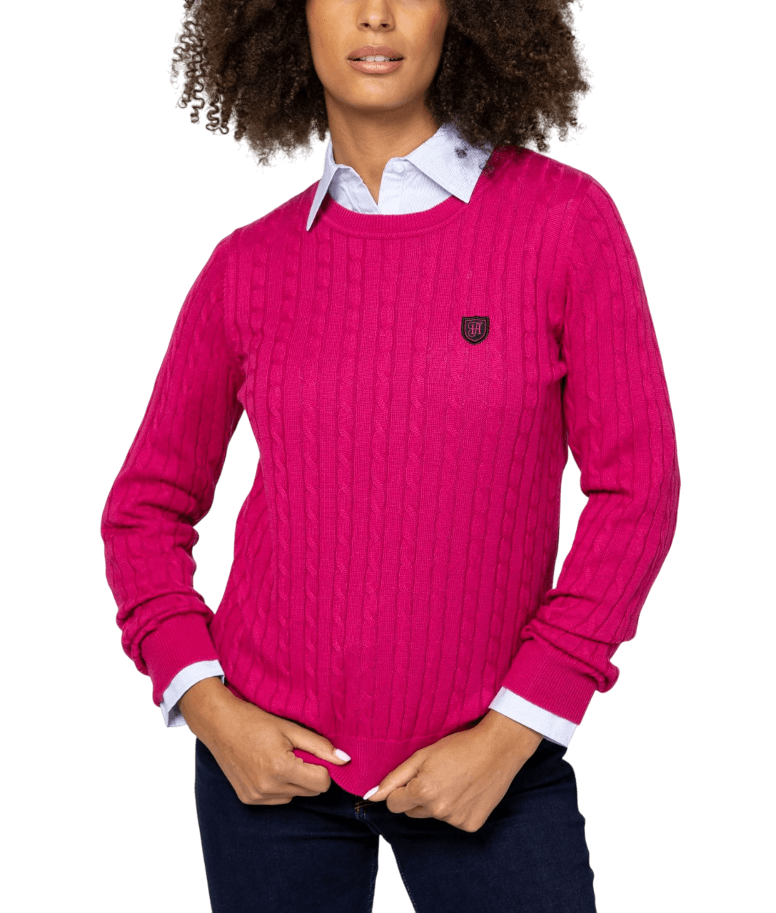 Women's Knitwear Heavy Tools Pink