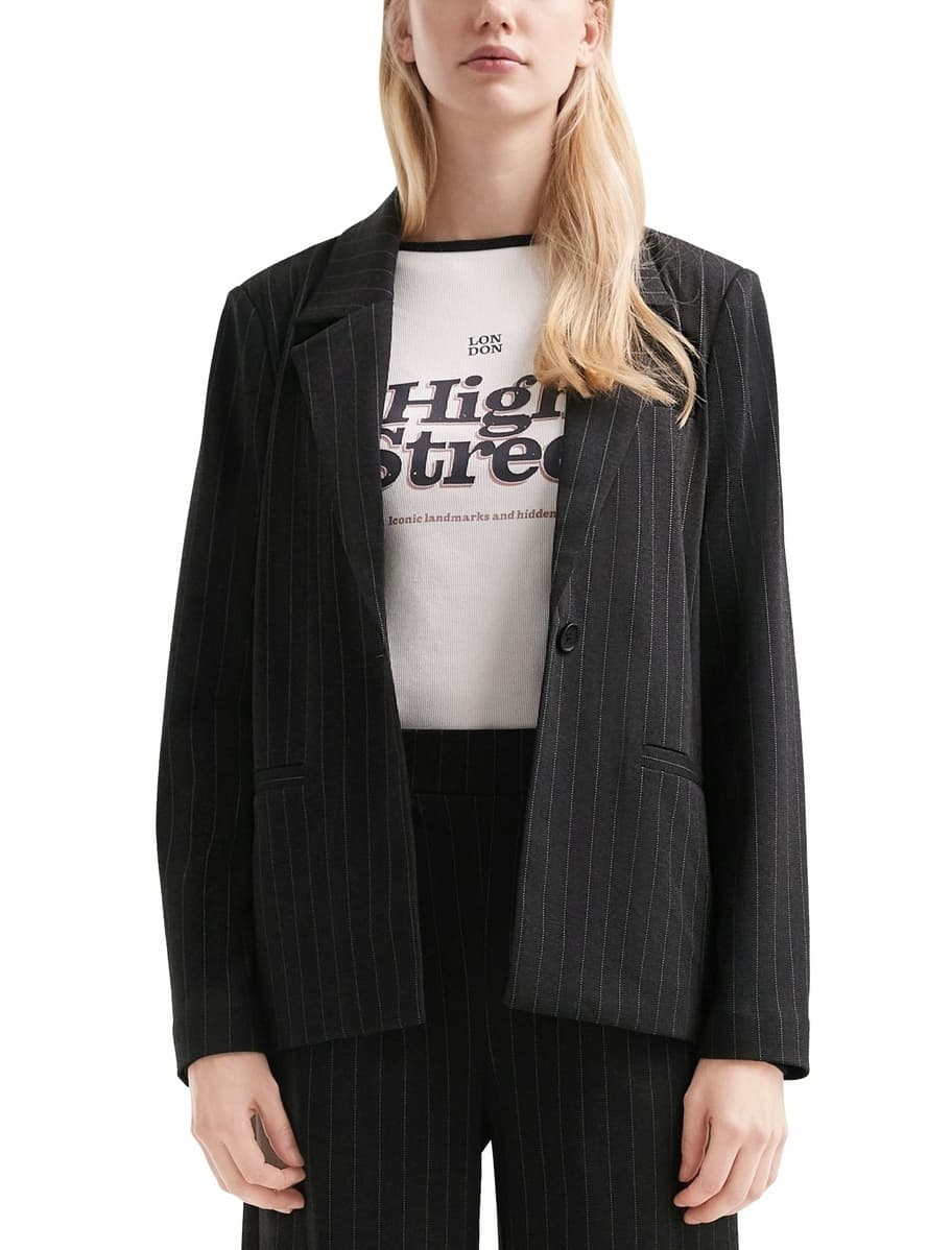 Γυναικείο Σακάκι Μαύρο S.Oliver 2172049-99J0