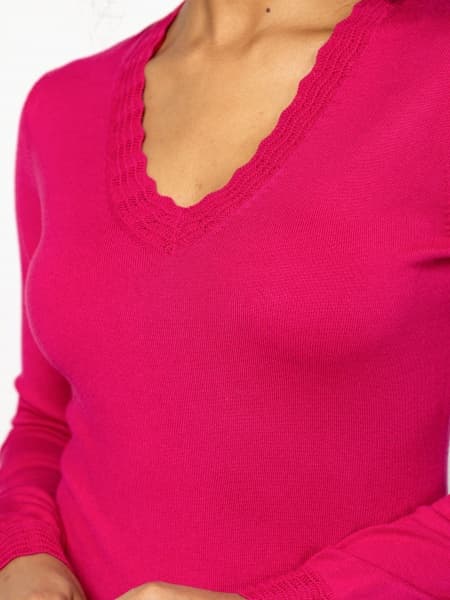 Γυναικείο Hofliw25 Πουλόβερ Φουξ Heavy Tools T53022-PINK