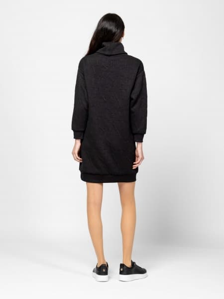 Γυναικείο Μακρυμάνικο Vienew25 Φόρεμα Μαύρο Heavy Tools T12020-BLACK