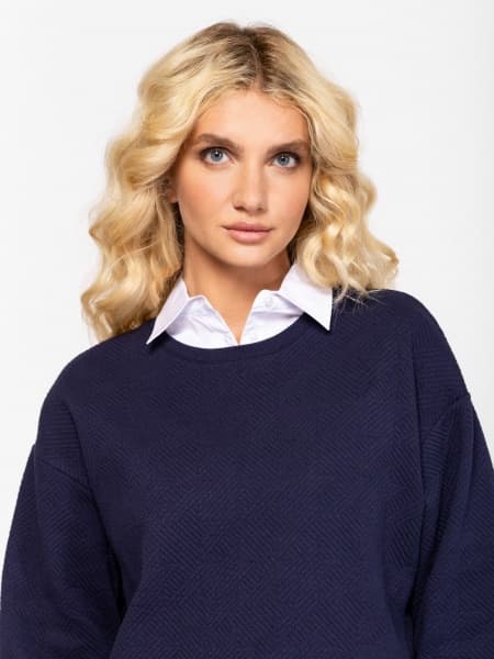 Γυναικείο Dansa Φούτερ Navy Μπλε Heavy Tools T02022-NAVY