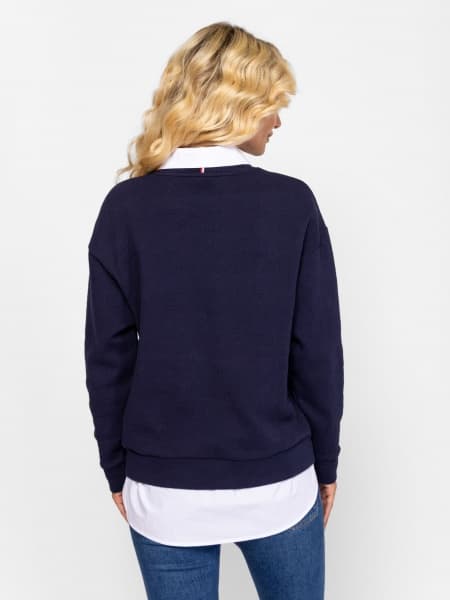 Γυναικείο Dansa Φούτερ Navy Μπλε Heavy Tools T02022-NAVY