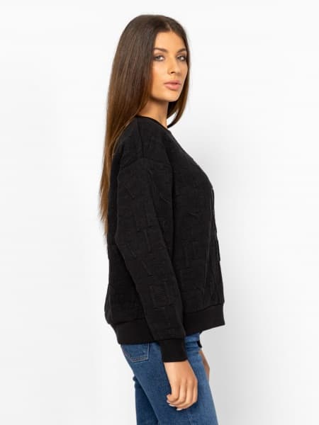 Γυναικείο Dalbiw25 Φούτερ Μαύρο Heavy Tools T02025-BLACK