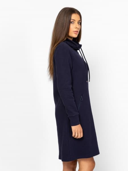 Γυναικείο Μακρυμάνικο Vanora Φόρεμα Navy Μπλε Heavy Tools T12023-NAVY