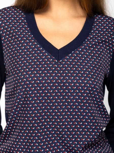 Γυναικεία Calishaw25 Μπλούζα Navy Μπλε Heavy Tools T15033-TRICOLORE