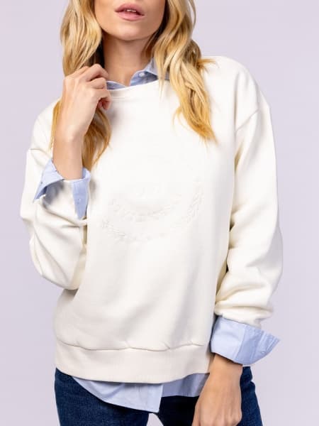 Γυναικείο Daichi Φούτερ Εκρού Heavy Tools T02018-IVORY