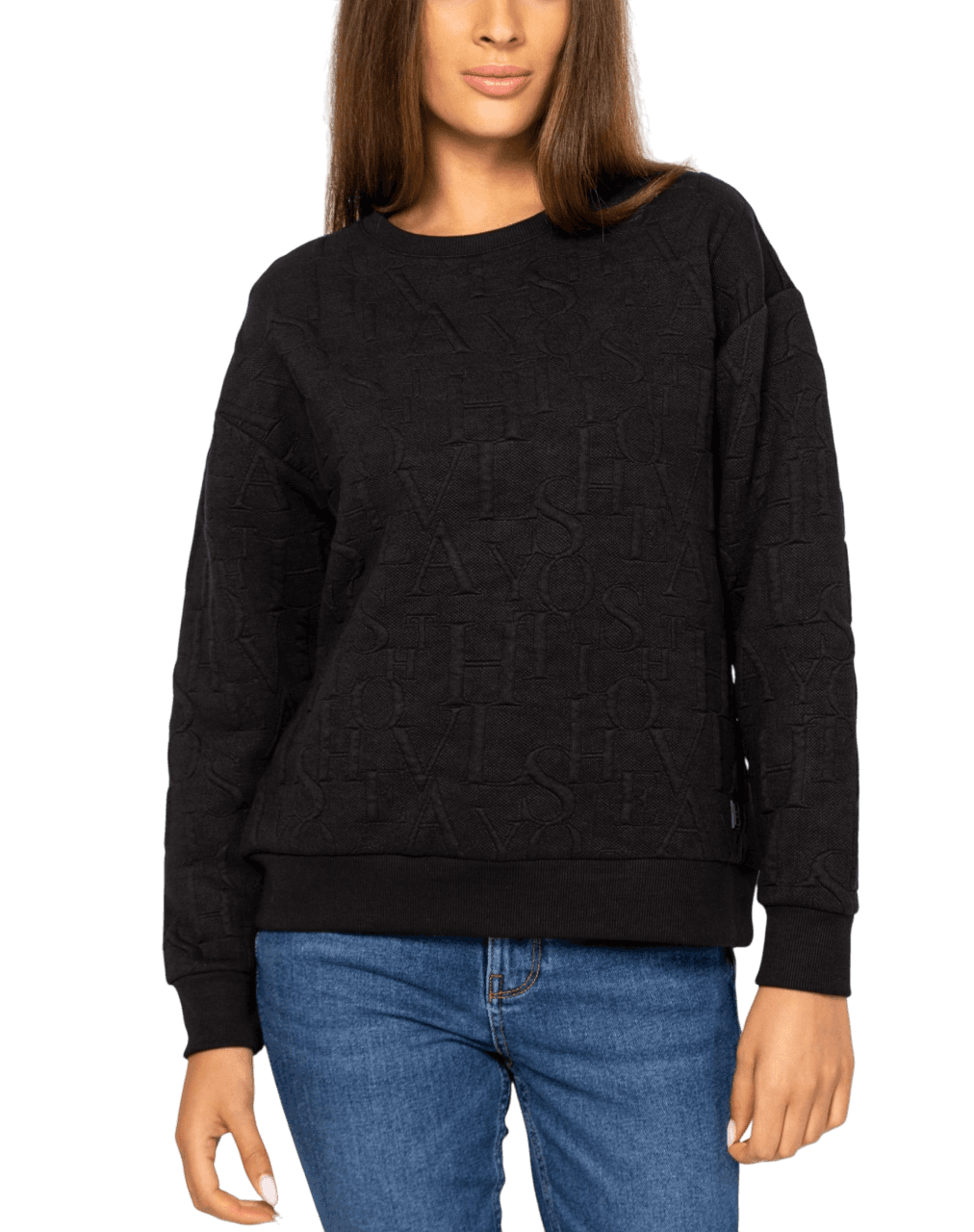 Γυναικείο Dalbiw25 Φούτερ Μαύρο Heavy Tools T02025-BLACK