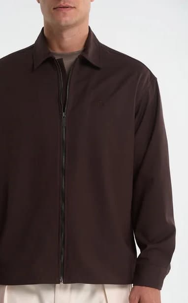 Ανδρικό Overshirt Καφέ Royal Denim ASIMOV5136-BROWN