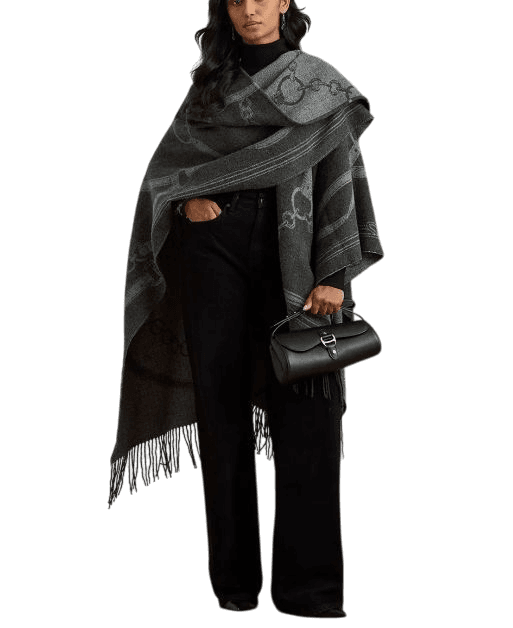 Γυναικεία Κάπα Γκρι Ralph Lauren 454P04529005-D2316