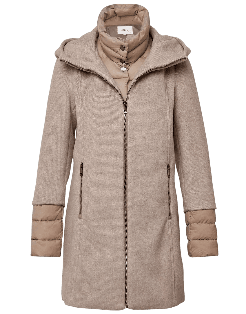 Γυναικείο Παλτό Μαύρο S.Oliver 2166605-9999