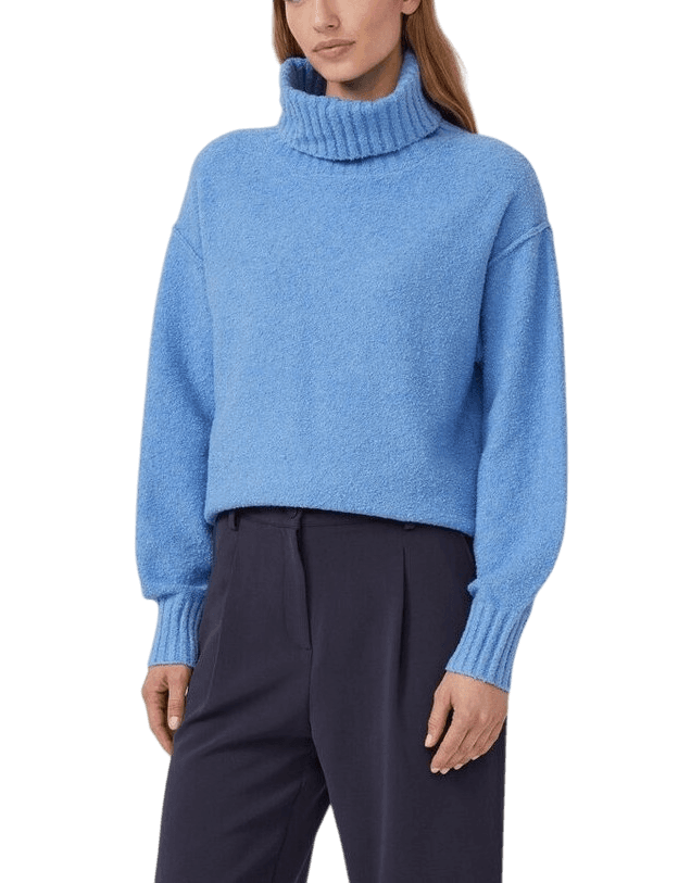 Γυναικείο Ζιβάγκο Πουλόβερ Γαλάζιο S.Oliver 2172631-5141