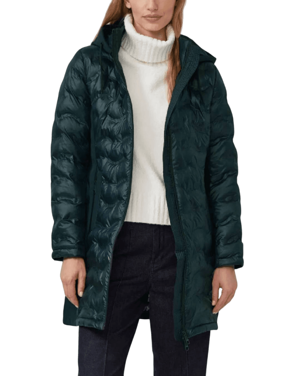 Γυναικείο Μπουφάν Πράσινο S.Oliver 2172788-6933